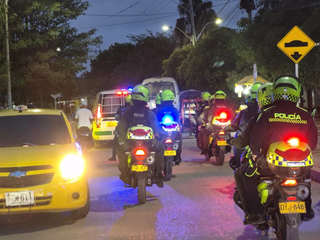 Policía refuerza seguridad en Barranquilla por el Día del Amor y la Amistad